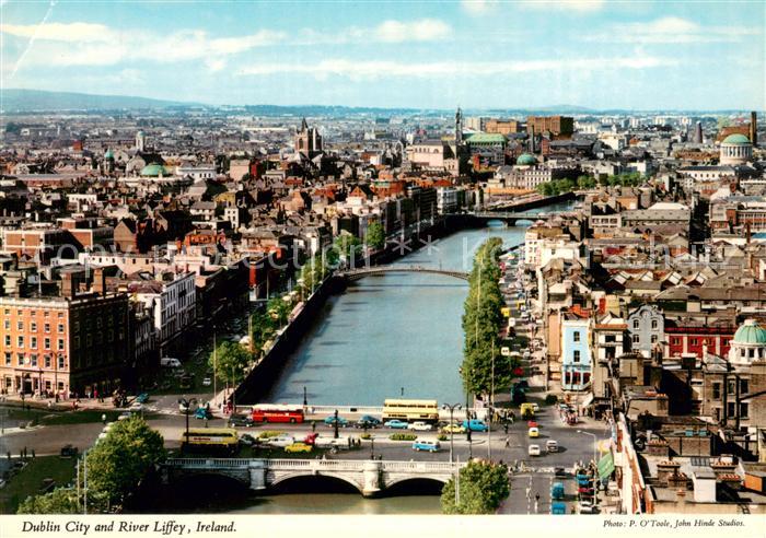 DUBLIN  Ireland City and River Liffey