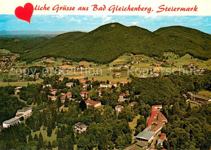 Bad Gleichenberg Kurort mit Kurmittelhaus Kurpark Schloss Gleichenberg Fliegerau