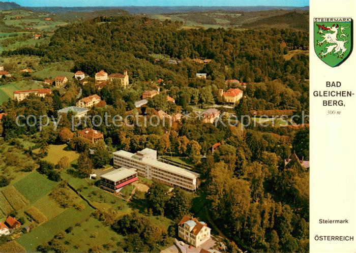 Bad Gleichenberg Heilbad Erholungsort Fliegeraufnahme Wappen