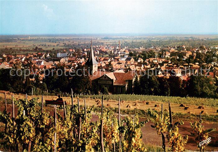 Barr Bas-Rhin Vue Generale Route du Vin Vignoble