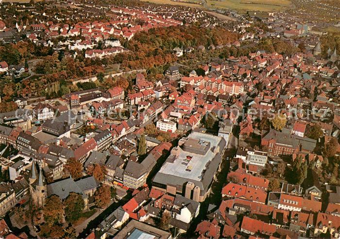 Goslar Stadtmitte Fliegeraufnahme