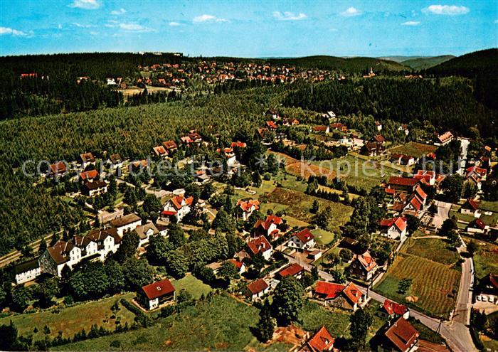 Hahnenklee-Bockswiese Harz Fliegeraufnahme
