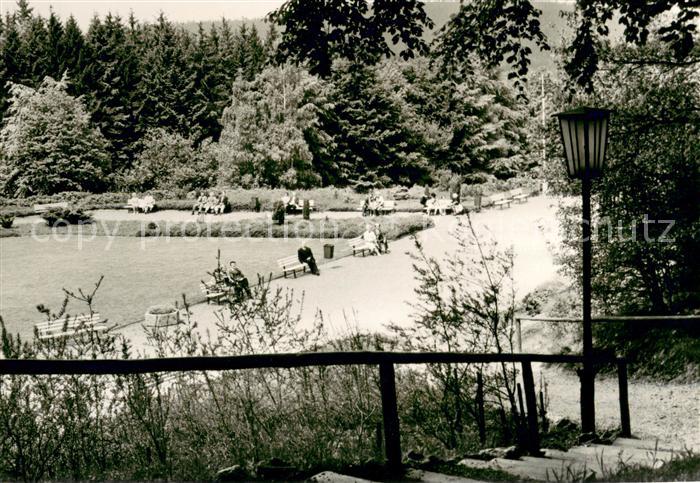 Friedrichroda Marienglashoehle Aussenanlage Park