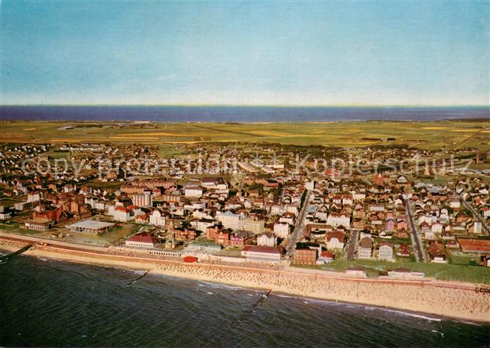 Westerland Sylt Fliegeraufnahme