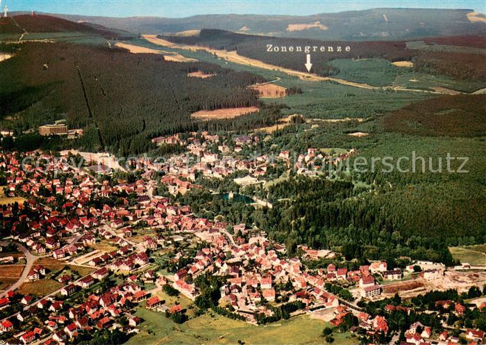 Braunlage Heilklimatischer Kurort mit Wurmberg Fliegeraufnahme