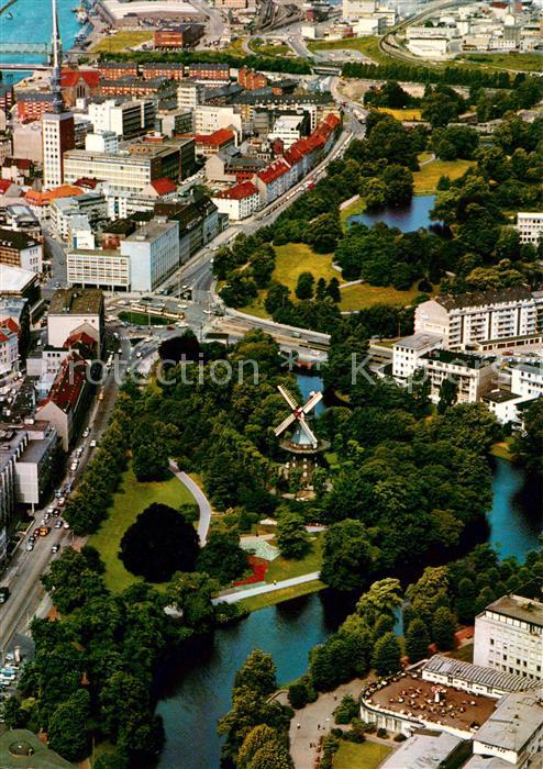 Bremen Muehle am Wall Fliegeraufnahme