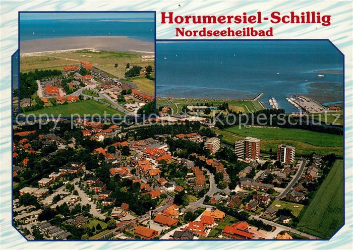 Schillig Nordseeheilbad Fliegeraufnahme