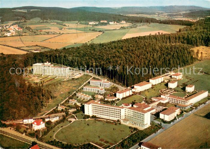 Bad Driburg Sanatorium Berlin und Fachklinik Rosenberg Fliegeraufnahme