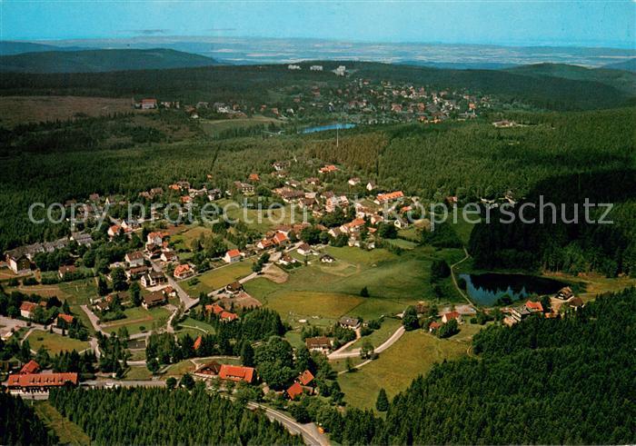 Hahnenklee-Bockswiese Harz Fliegeraufnahme