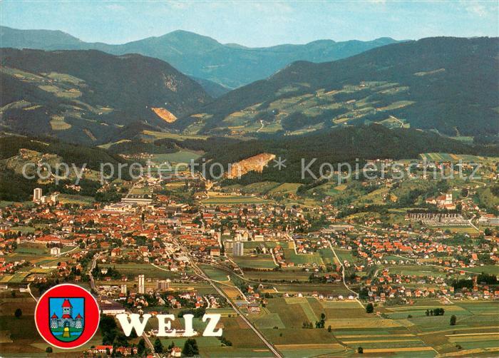 Weiz Steiermark Fliegeraufnahme