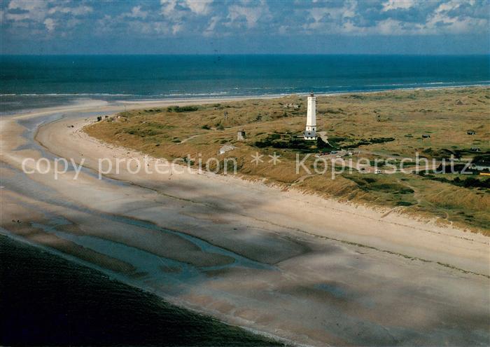 Juetland Blavandshuk Leuchtturm Fliegeraufnahme