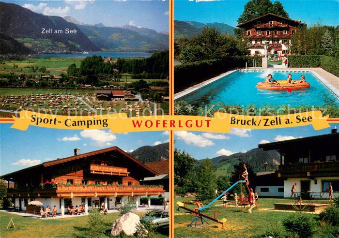 Bruck Grossglocknerstrasse mit Zell am See Sport Camping Woferlgut Spielplatz Po