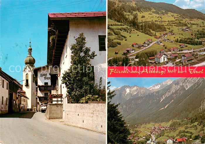 Flirsch Kirche Panorama