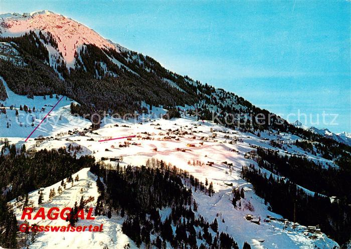 Raggal Grosswalsertal Panorama
