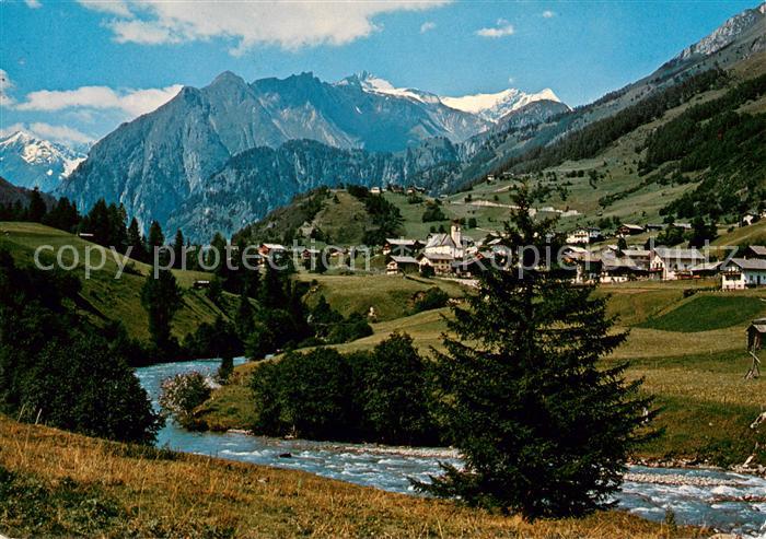 Praegraten Grossvenediger mit Daberspitze Rothspitze Hoher Quirl Malhamspitze