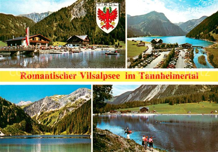 Vilsalpsee Seepartien im Tannheimer Tal