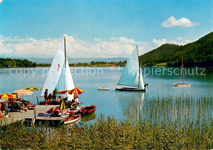 Klopeinersee Panorama Bootsliegeplatz