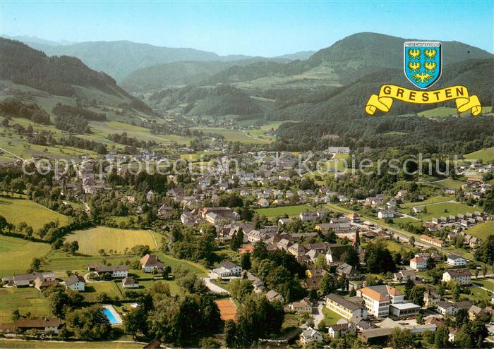 Gresten Erlauftal Fliegeraufnahme