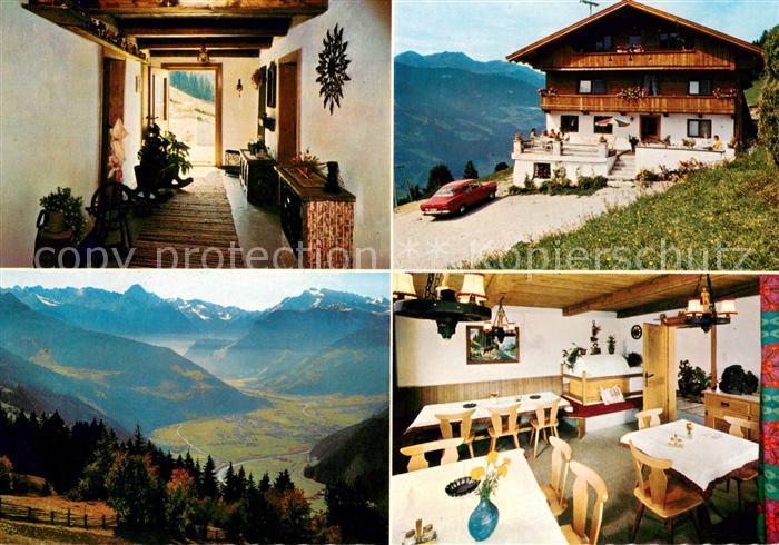 Zillertal Tirol Jausenstation Talblick und Kellerjoch m