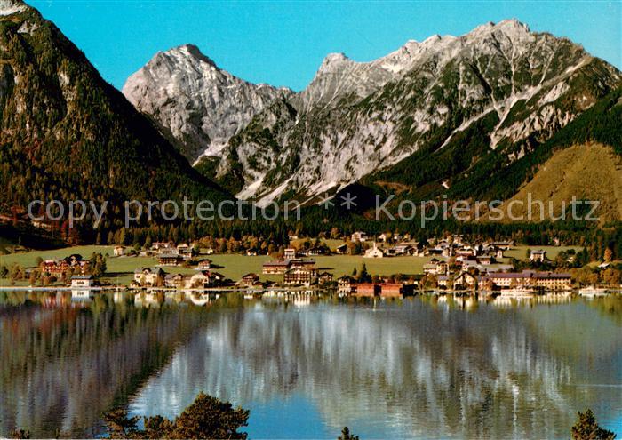 Pertisau Achensee Panorama mit Sonnjoch