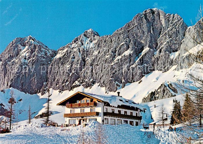 Ramsau Dachstein Steiermark Berghotel Tuerlwand Dachstein Suedwaende