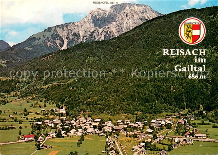 Reisach Gailtal Fliegeraufnahme Alpencamping Schwimmbad