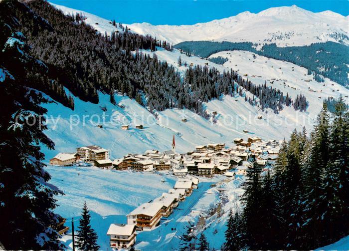 Lanersbach Panorama mit Rastkogel
