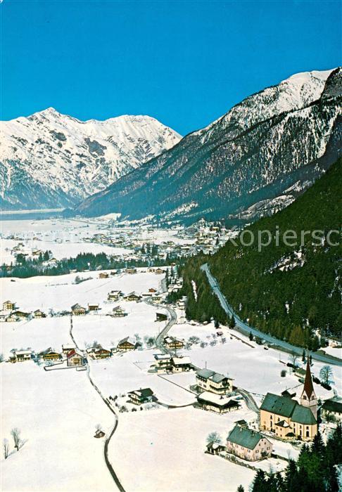 Maurach Achensee Fliegeraufnahme