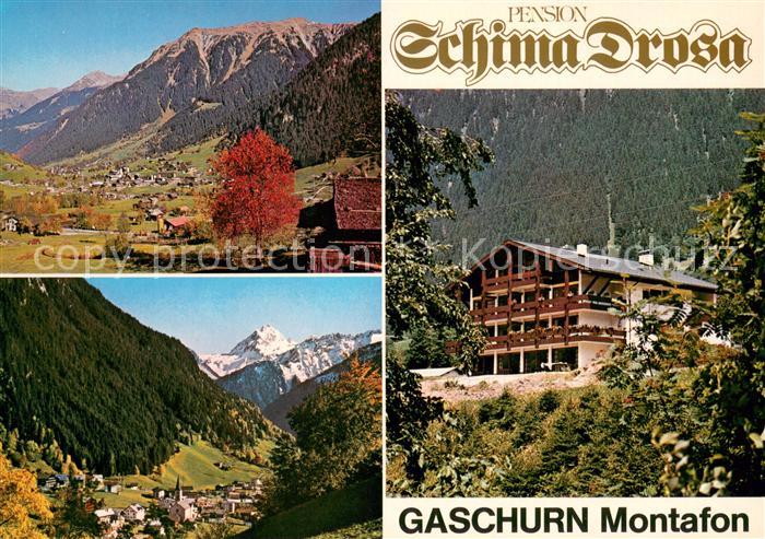 Gaschurn Vorarlberg Panorama Pension Schima Drosa