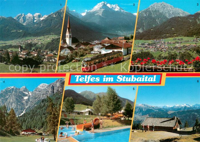 Telfes Stubai Panorama Stubaitalbahn Ampferstein Schlickeralm Kalkkoegel Freizei