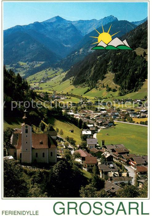 Grossarl Fliegeraufnahme