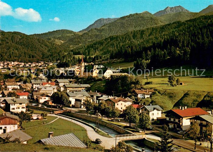 Fieberbrunn Tirol Panorama mit Wildseeloder