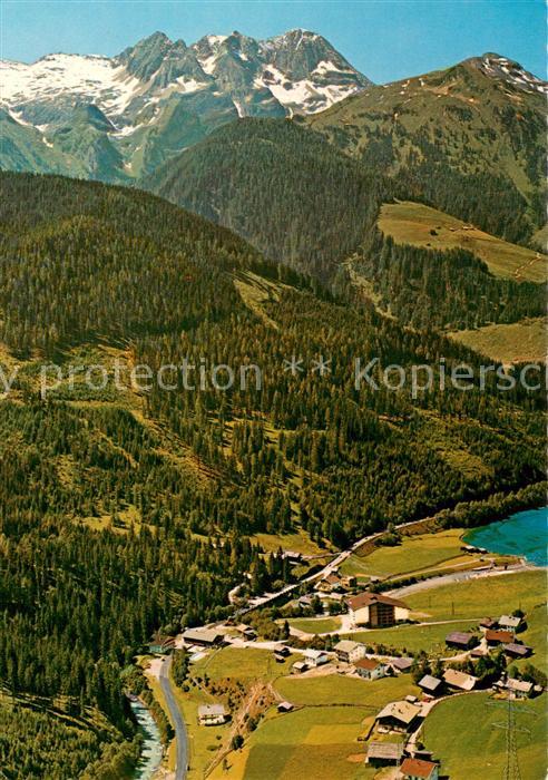 Gmuend Gerlos Fliegeraufnahme mit Brandbergkolm