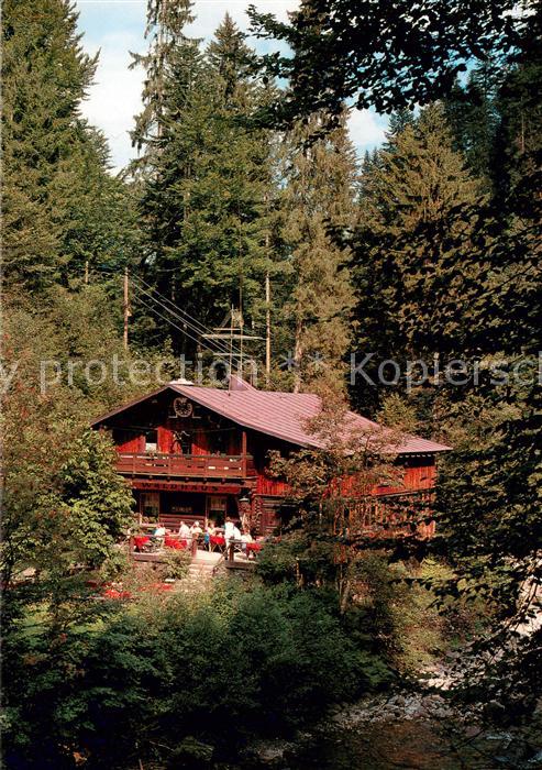 Riezlern Kleinwalsertal Vorarlberg Gaststaette Waldhaus
