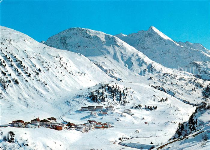 Obergurgl Soelden Tirol mit Gaisberglift und Sesselbahn Hohe Mut