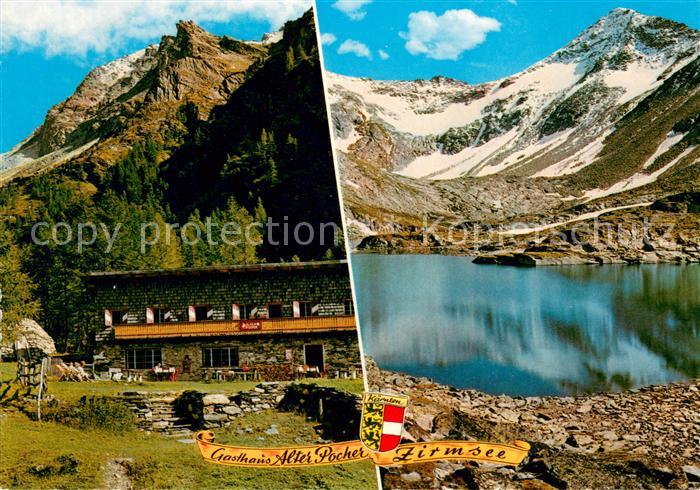 Heiligenblut Kaernten Gasthaus Alter Pocher mit Zirmsee