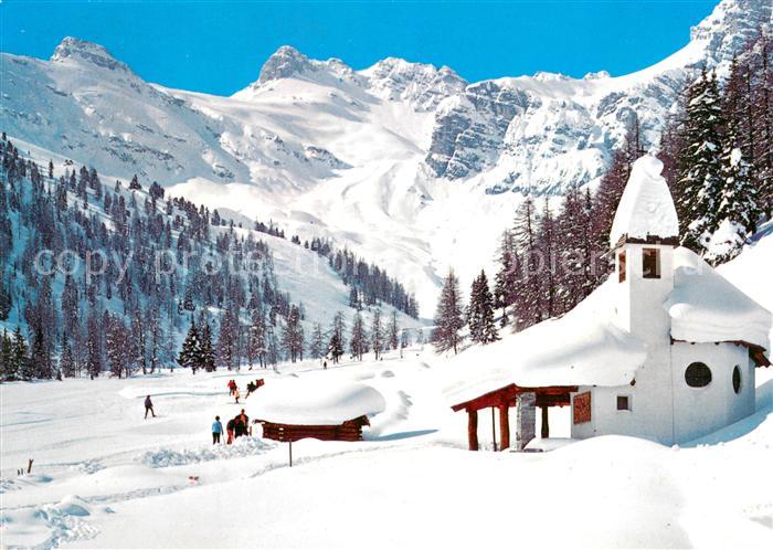 Stubaital Bergkirche  Schlickeralm Hoher Burgstall