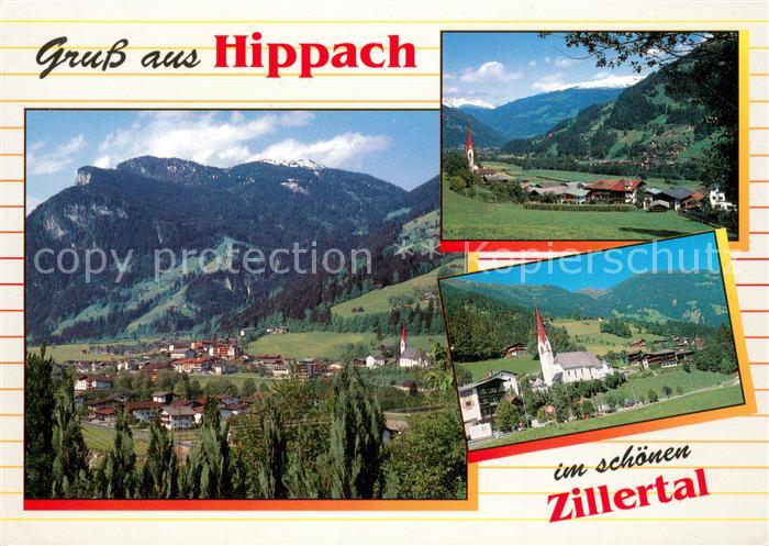 Hippach Panorama Ortsansichten