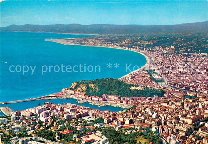 Nice Alpes Maritimes Fliegeraufnahme