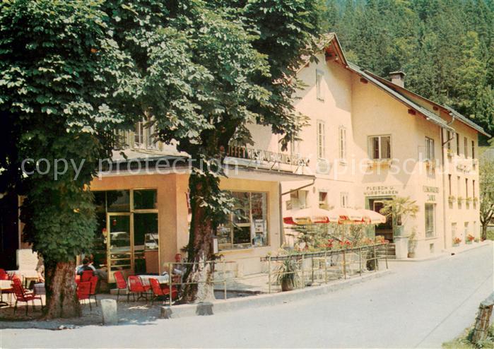 Obertraun Zauners Fleischhauerei und Gasthof Zum Sarstein
