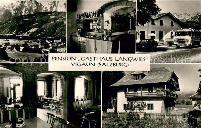 Vigaun Bad Pension Gasthaus Langwies Gastraeume