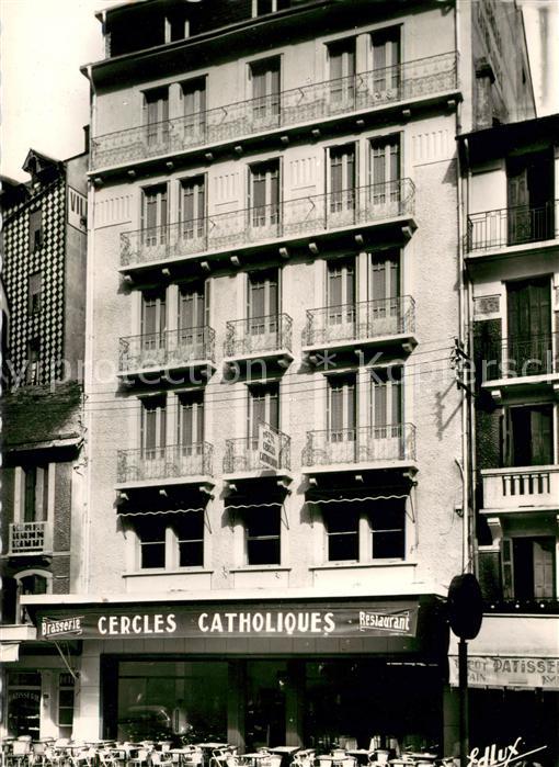 Lourdes Hautes Pyrenees Hotel Cercles Catholiques Restaurant