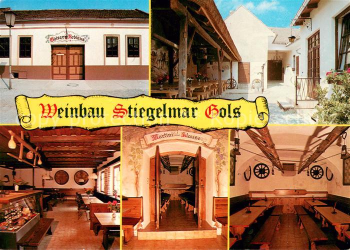 Gols Golser Reblaus Heuriger Gastraeume Martini Klause