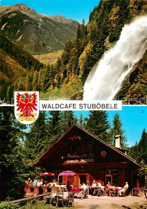 Umhausen Tirol Stuibenfall Waldcafe Stuboebele Terrasse