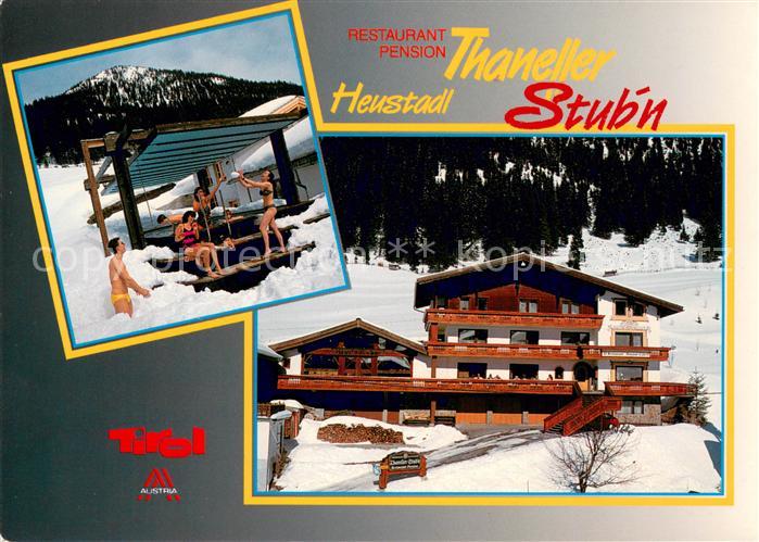 Berwang Tirol Restaurant Pension Thaneller Heustadl