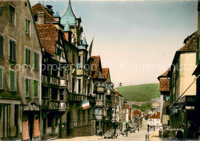 Saverne Bas Rhin Alsace Ville des Roses La Grand Rue