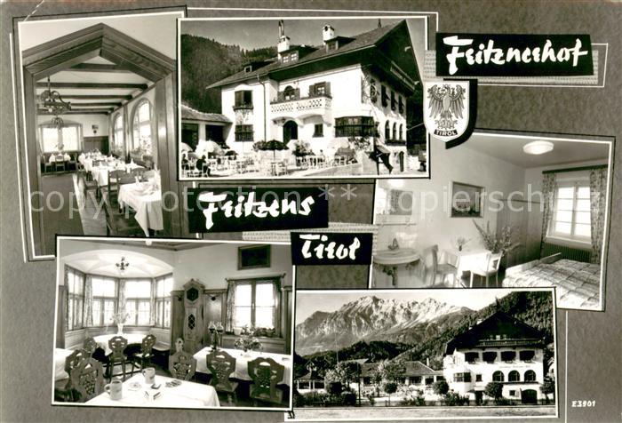 Fritzens Gasthof Pension Fritznerhof Gastraeume Zimmer Terrasse