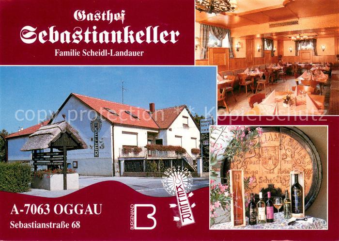 Oggau Neusiedler See Gasthof Sebastiankeller Gaststube Fassbild