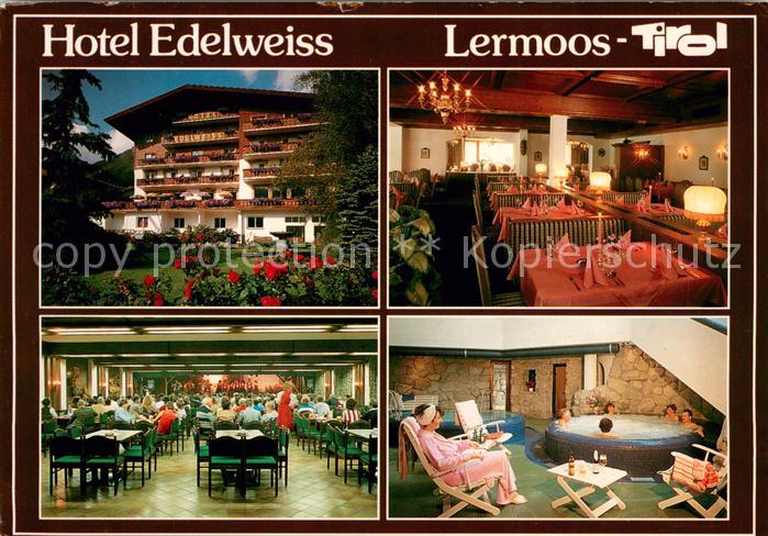 Lermoos Tirol Hotel Edelweiss Appartement Hotel Sonnalm Gastraeume Whirlpool