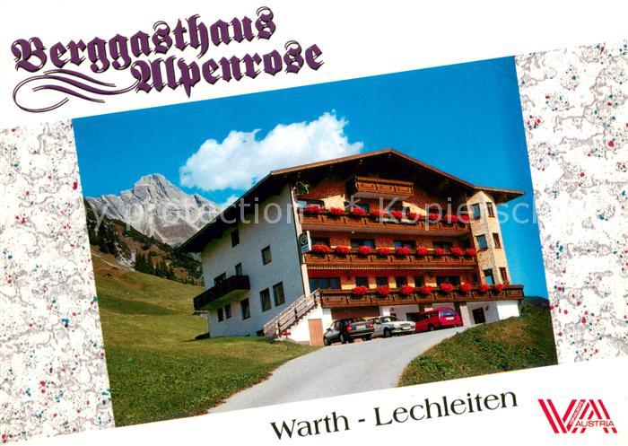 Lechleiten Warth Berggasthaus Alpenrose